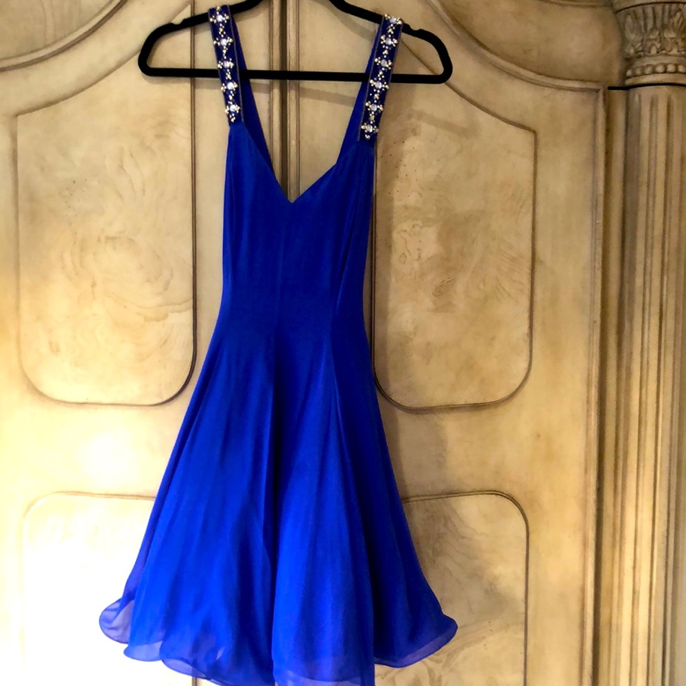 Beautiful Dress , cross back and beaded straps